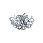 Plafonnier CWI Lighting Swivel 5067C18C 360W 9 lumières chrome