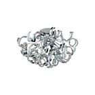 Plafonnier CWI Lighting Swivel 5067C22C 520W 13 lumières chrome