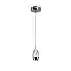 Suspendu CWI Lighting Perrier 5077P5C-R 2W 1 lumière chrome