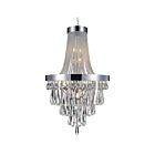 Lustre CWI Lighting Vast 5078P24C (Clear) 780W 13 lumières chrome