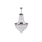 Lustre CWI Lighting Vast 5078P32C (Clear) 1020W 17 lumières chrome