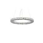 Lustre LED CWI Lighting Ring 5080P24ST-R 24W 24 lumières chrome