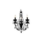 Lustre CWI Lighting Keen 5095P16B-3 180W 3 lumières noir