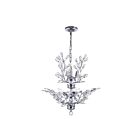 Lustre CWI Lighting Ivy 5206P22C 360W 6 lumières chrome