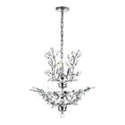 Lustre CWI Lighting Ivy 5206P22C 360W 6 lumières chrome