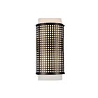 Applique murale CWI Lighting Checkered 5209W6B 120W 2 lumières noir
