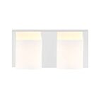 Applique murale CWI Lighting Satin Nickle 5442W12SN 80W 2 lumières nickel satiné