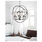 Lustre CWI Lighting Arza 5464P40DB-12 720W 12 lumières marron