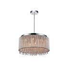 Lustre CWI Lighting Claire 5535P24C-R 560W 14 lumières chrome