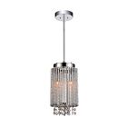 Suspendu CWI Lighting Claire 5535P6C-R 80W 2 lumières chrome