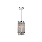 Suspendu CWI Lighting Claire 5535P6C-R 80W 2 lumières chrome
