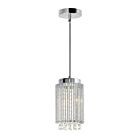 Suspendu CWI Lighting Claire 5535P6C-R 80W 2 lumières chrome