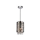 Suspendu CWI Lighting Bubbles 5536P6ST-R 40W 1 lumière chrome