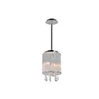 Suspendu CWI Lighting Benson 5562P8C Clear 80W 2 lumières chrome