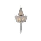 Lustre CWI Lighting Enchanted 5653P20C 360W 6 lumières chrome
