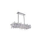 Lustre CWI Lighting Arley 5689P35-12-601 480W 12 lumières chrome