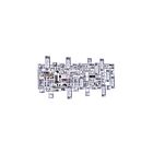 Applique murale CWI Lighting Arley 5689W18-4-601 160W 4 lumières chrome