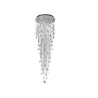 Plafonnier CWI Lighting Rain Drop 6601C32C-12 420W 12 lumières chrome