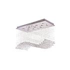 Plafonnier CWI Lighting Twinkle 6611C37C 385W 11 lumières chrome