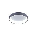 Plafonnier LED CWI Lighting 7103C18-1-167 25W gris