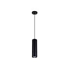 Suspendu LED CWI Lighting Stowe 7117P3-1-101-B 10W 1 lumière noir et bois