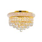 Plafonnier CWI Lighting Empire 8001C12G 180W 3 lumières or