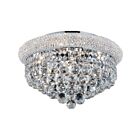 Plafonnier CWI Lighting Empire 8001C18C 300W 5 lumières chrome