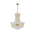 Lustre CWI Lighting Empire 8001P18G 480W 8 lumières or