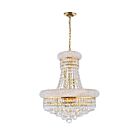 Lustre CWI Lighting Empire 8001P18G 480W 8 lumières or