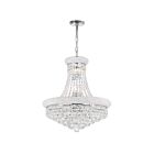 Lustre CWI Lighting Empire 8001P20C 840W 14 lumières chrome
