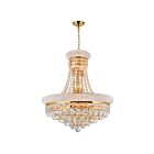 Lustre CWI Lighting Empire 8001P20G 840W 14 lumières or