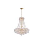 Lustre CWI Lighting Empire 8001P28G 1080W 18 lumières or