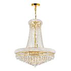 Lustre CWI Lighting Empire 8001P28G 1080W 18 lumières or