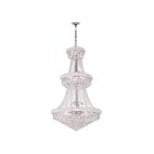 Lustre CWI Lighting Empire 8001P30C 1920W 32 lumières chrome
