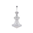 Lustre CWI Lighting Empire 8001P36C 2040W 34 lumières chrome