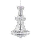 Lustre CWI Lighting Empire 8001P42C 2280W 38 lumières chrome