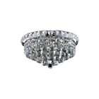 Plafonnier CWI Lighting Luminous 8002C14C 240W 4 lumières chrome