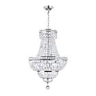 Lustre CWI Lighting Stefania 8003P18C 480W 8 lumières chrome