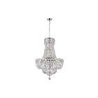 Lustre CWI Lighting Stefania 8003P22C 780W 13 lumières chrome