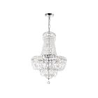 Lustre CWI Lighting Stefania 8003P30C 1020W 17 lumières chrome