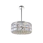 Lustre CWI Lighting Colosseum 8006P20C-R 480W 8 lumières chrome