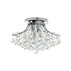 Plafonnier CWI Lighting Princess 8012C20C 360W 6 lumières chrome