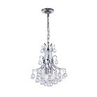 Suspendu CWI Lighting Princess 8012P12C 120W 3 lumières chrome