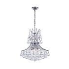 Lustre CWI Lighting Princess 8012P20C 480W 8 lumières chrome