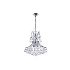 Lustre CWI Lighting Princess 8012P20C 480W 8 lumières chrome