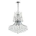 Lustre CWI Lighting Princess 8012P20C 480W 8 lumières chrome