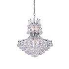 Lustre CWI Lighting Princess 8012P24C 600W 10 lumières chrome