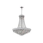 Lustre CWI Lighting Kingdom 8040P36C 1200W 20 lumières chrome