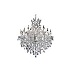 Lustre CWI Lighting Maria Theresa 8311P32C-19 (Clear) 1140W 19 lumières chrome