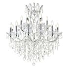 Lustre CWI Lighting Maria Theresa 8311P32C-19 (Clear) 1140W 19 lumières chrome